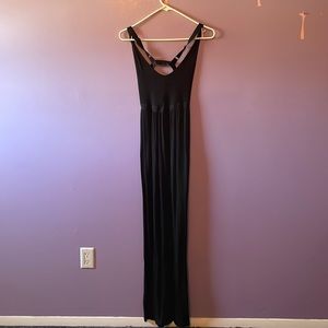 Black maxi dress size xs